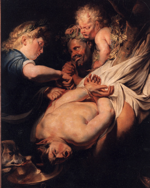 beautiful-belgium:Jacob Jordaens - Marsyas door Apollo gevild...