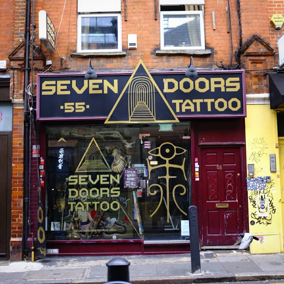 Katakankabin Today I Did My Last Tattoo At Sevendoorstattoo
