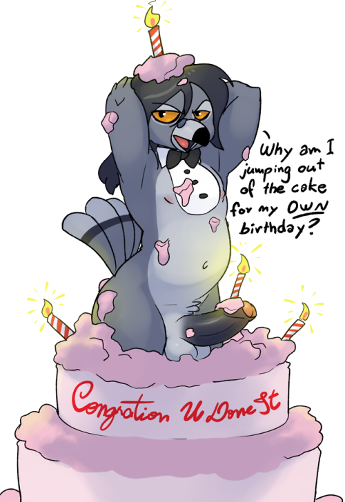 artbyyellowdog:A late birthday thing for felino-art