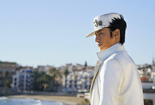 porunareff:New still of Yūsuke Iseya as Jotaro in the live...