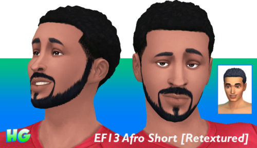 EF13 AfroShort, Retextured