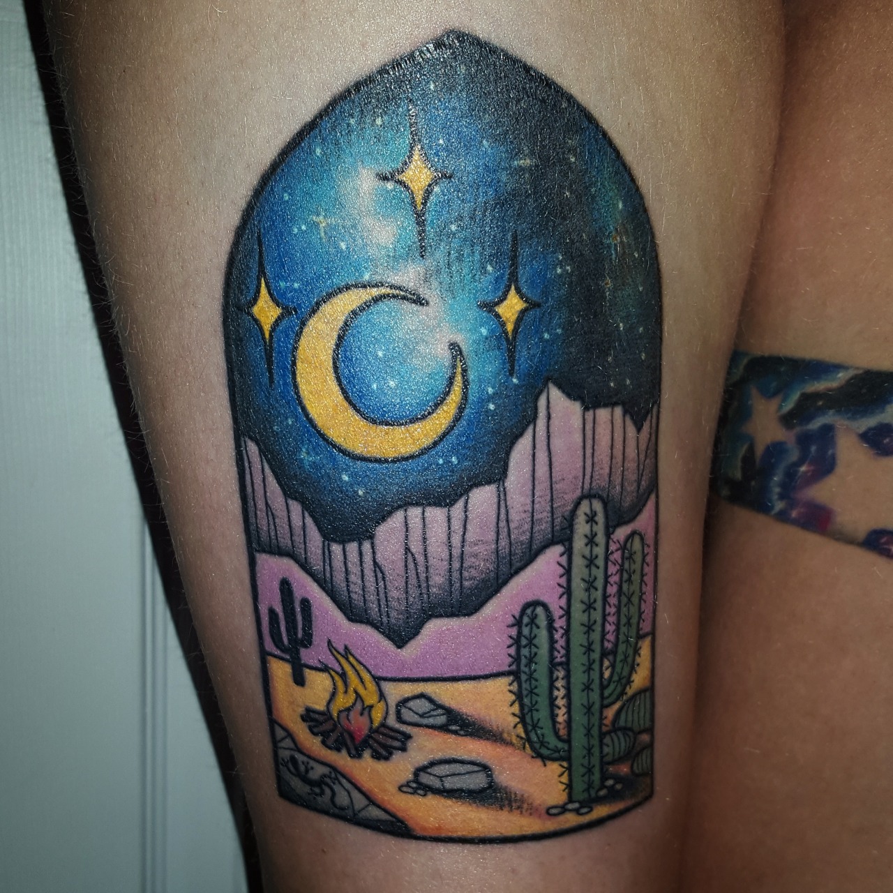 Fyeahtattoos Com A Red Dead Redemption Inspired Thigh Piece By
