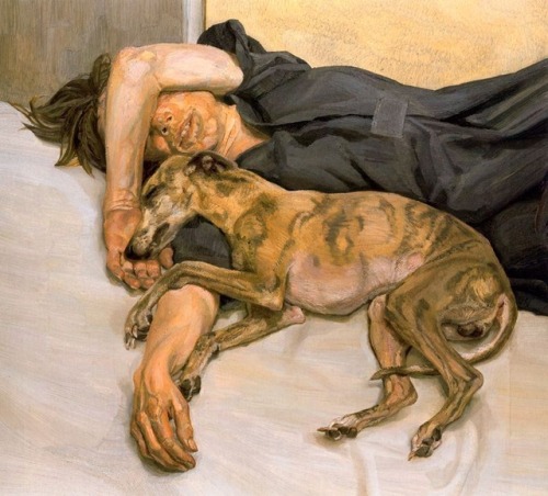 artist-freud:Double Portrait, Lucian Freud Medium: oil,canvas