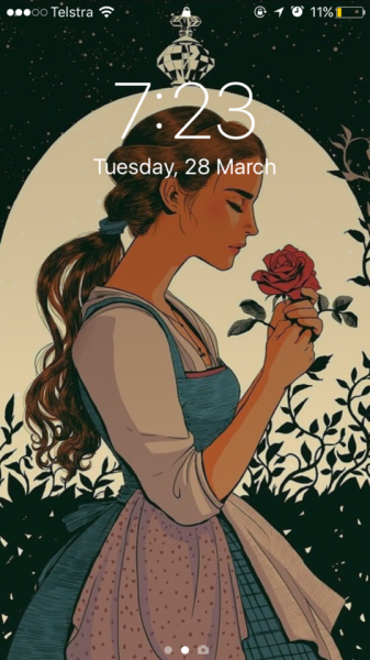 Beauty And The Beast Wallpaper Iphone X