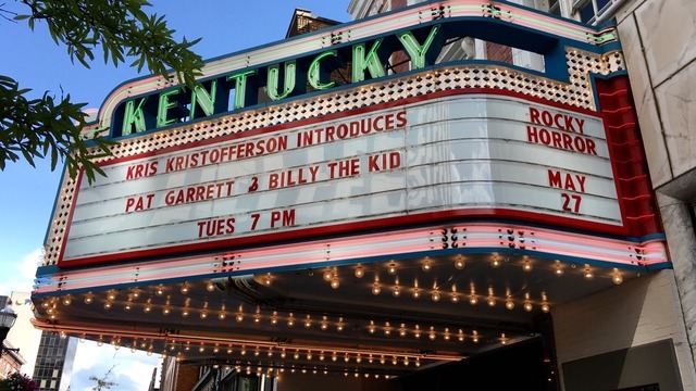 Stuff I See — Marquee of the Ky Theater today