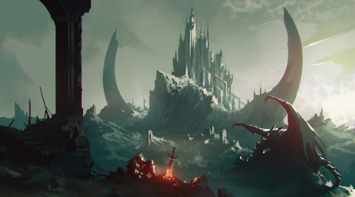 theartofmany:Artist:ömer tunçTitle:-dark souls-“personal...