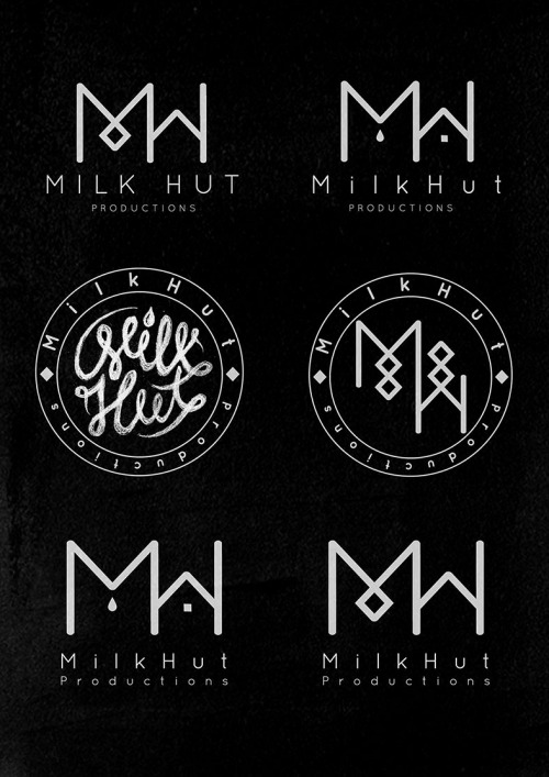 ollyt:Was asked to produce a logo for MilkHut productions....