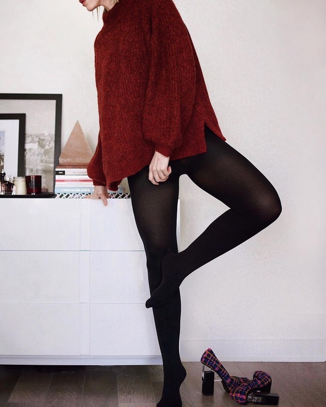 For The Love Of Fashion — Love these tights from Silks Hosiery..