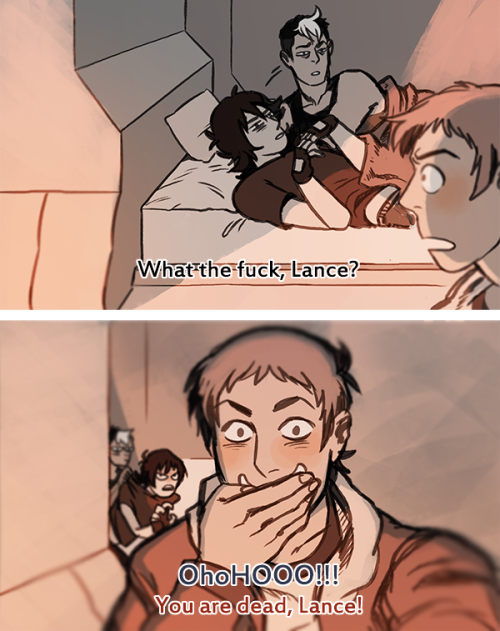 daimeiwakuvld:What did Lance just witness?Based on this Vine