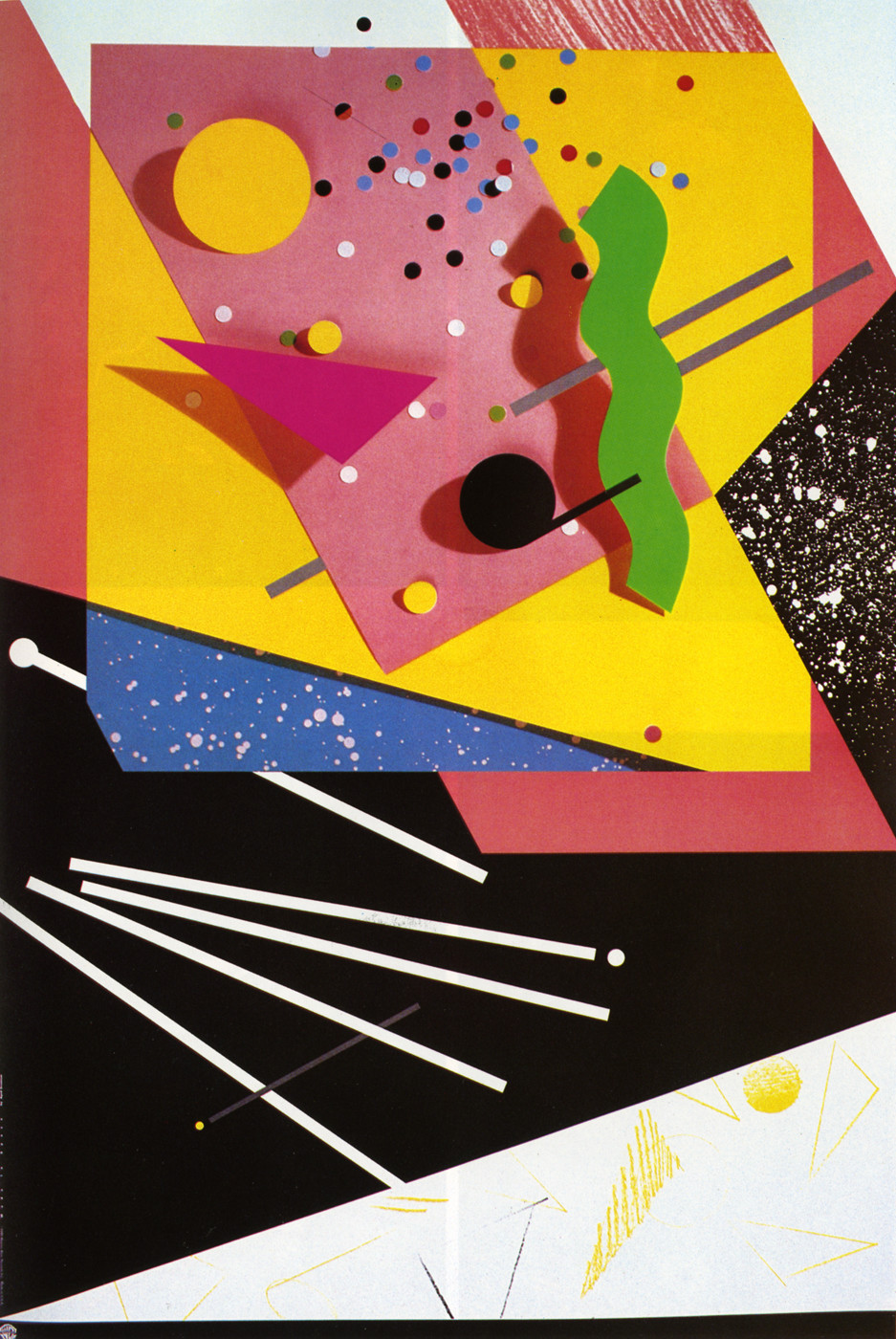 April Greiman - Poster for Warner Records, 1982

via AIGA Design Archives