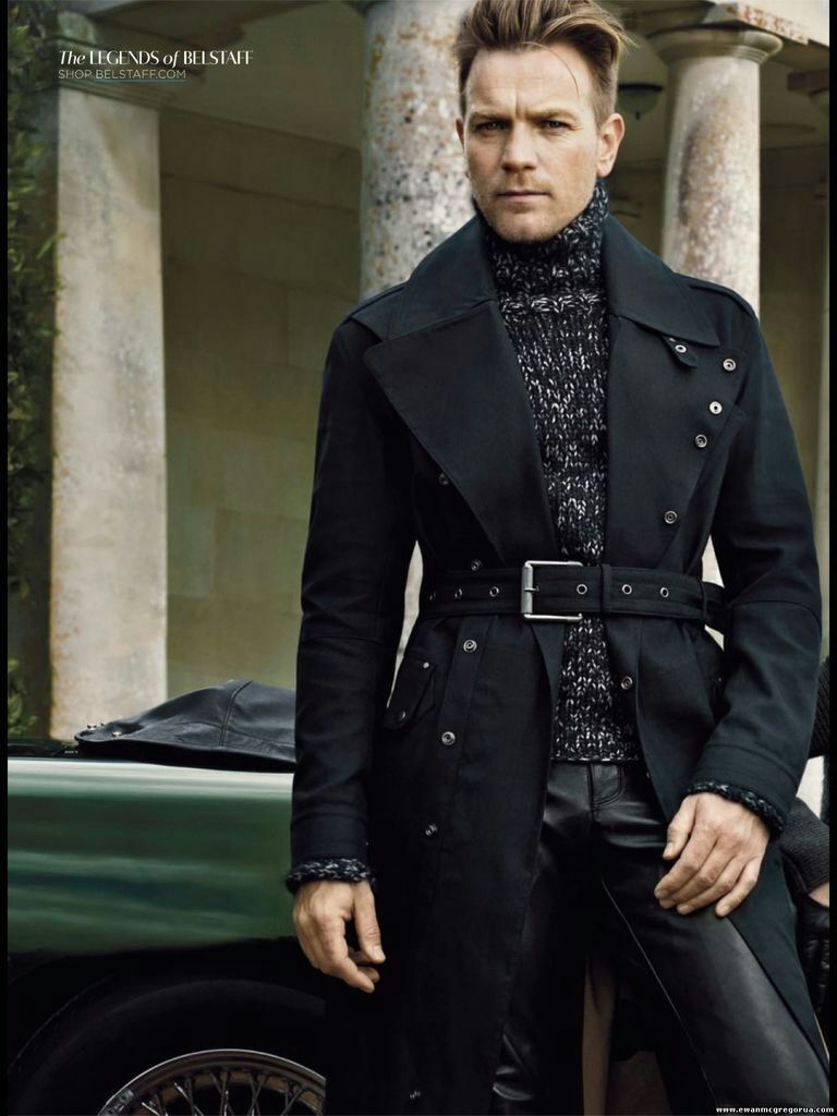 A Fangirl and Her Many Obsessions — Ewan McGregor. Belstaff photoshoot.