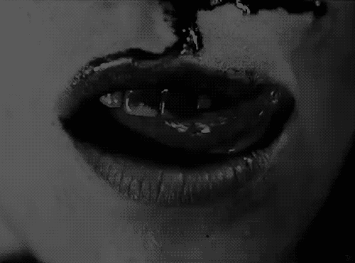 sadist blood bloody vampirism lick