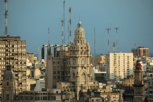 samhorine:sunsetting in the city center, buenos aires - july...