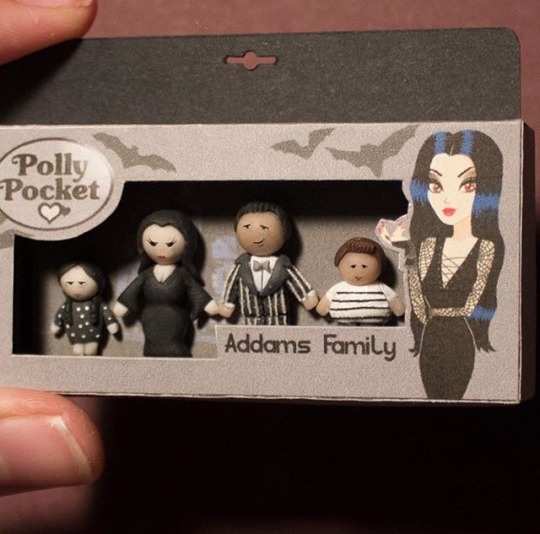 polly pocket addams family