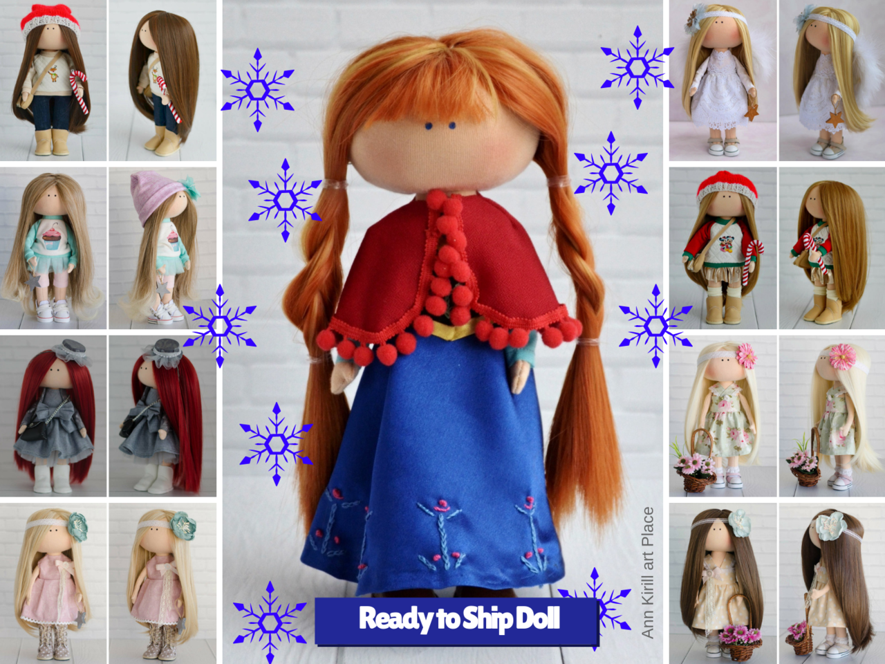 anna frozen rag doll