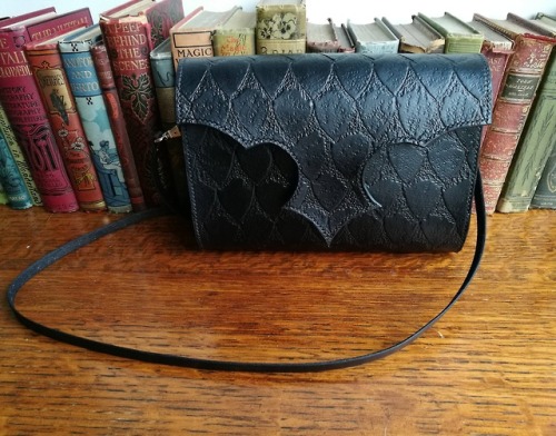 sosuperawesome:Leather BagsBlack Orchard Emporium on EtsySee...