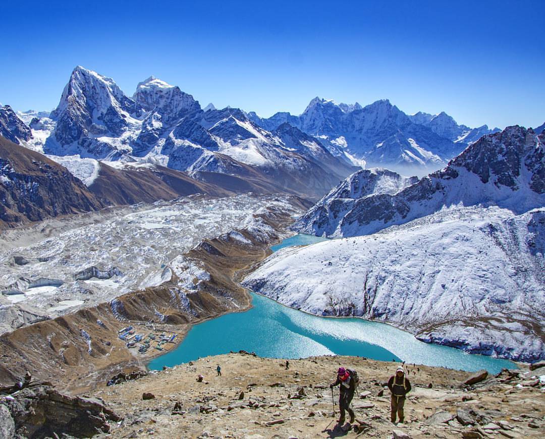 Lead the way - iuzol: Gokyo Ri / Gokyo Peak is a 5,357 m...