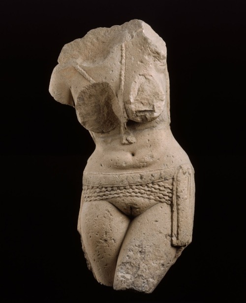 caballerodelatristefigura:Torso of a fertility goddess (yakshi)...