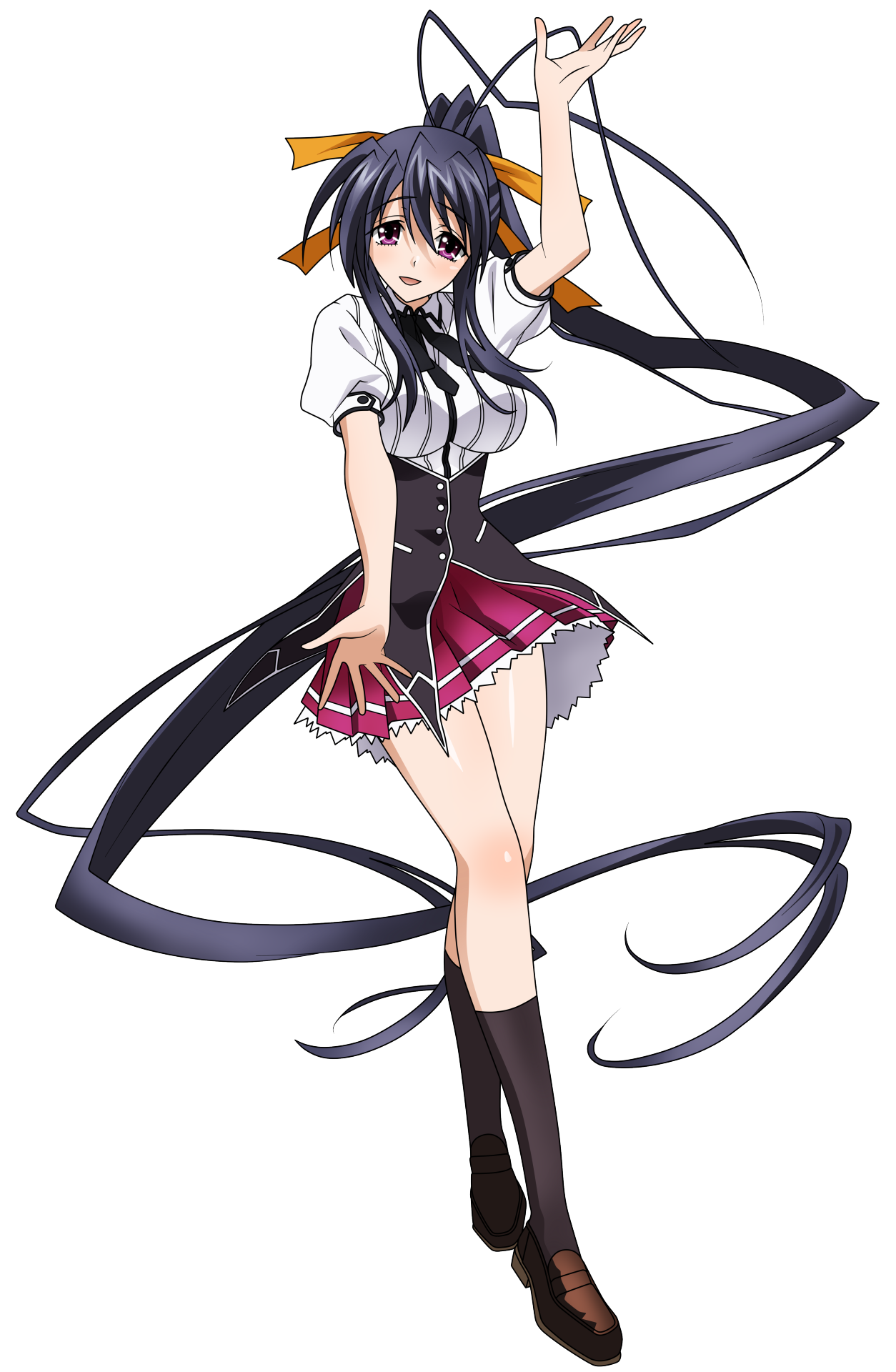 Image Highschool Dxd Himejima Akeno Render By 0675