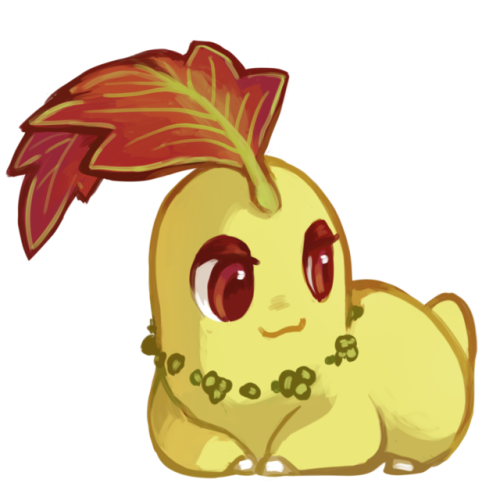 mewitti:Chikoritas I drew during Pokemon GO Community Day. We...