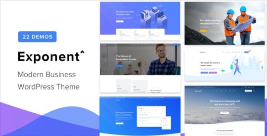 Exponent v1.2.4 – Modern Multi-Purpose Business Theme Nulled
