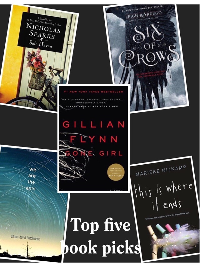 Booklovver101 — These Are My Top Five Book Picks For Today