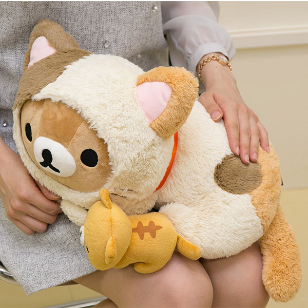 rilakkuma cat plush