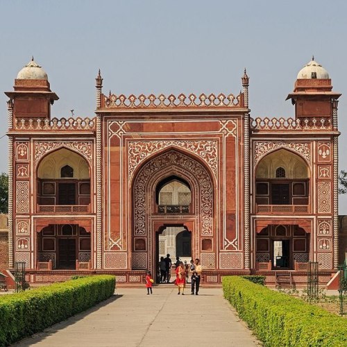 dreamsdesires:Itmad-Ud-Daulah Tomb, East Gate, Agra, India