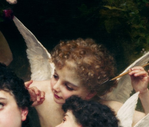 xshayarsha:Dream of Spring (detail) 1901,  by William-Adolphe...