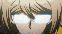 Download Anime Glasses Meme Gif | PNG & GIF BASE