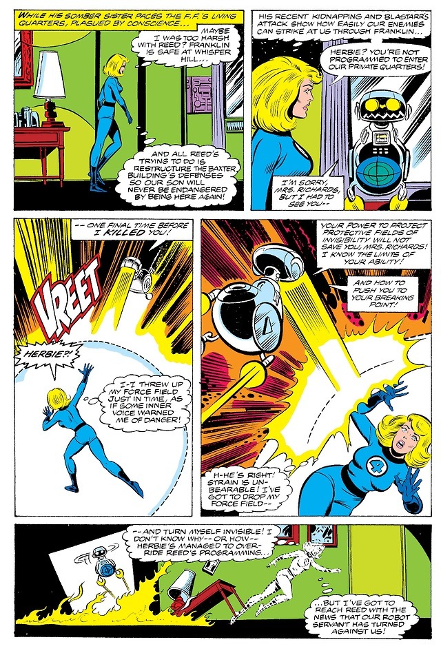 Sue Storm is attacked by the reprogrammed&hellip;