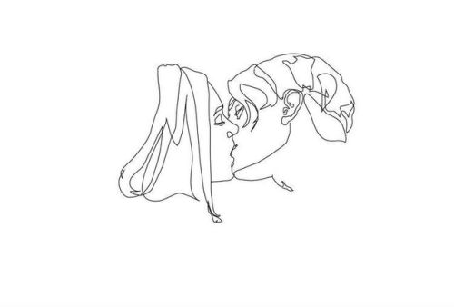 love couple relationship kiss touch black and white white i love you i miss you girlfriend boyfriend makeout make out draw drawing aesthetic pale grunge pastel weheartit coorpses sfw