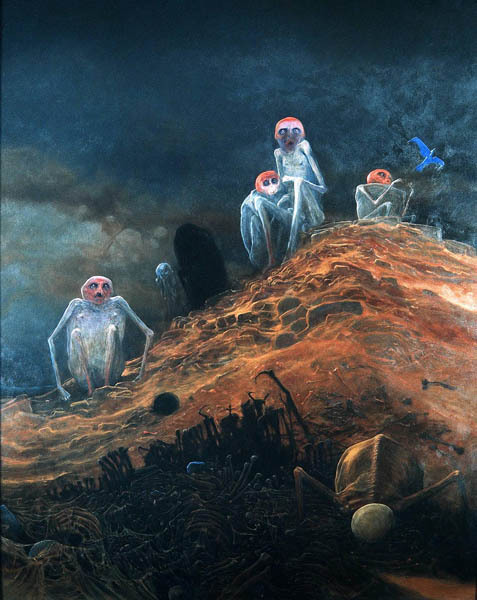 punk-arts:The Terrifying Works of Zdzisław Beksiński