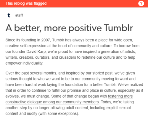 500px x 404px - Tumblr's New 'No Sex' Rules Show The Problems Of FOSTA And ...