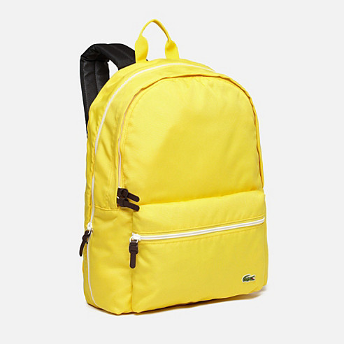 lacoste yellow bag