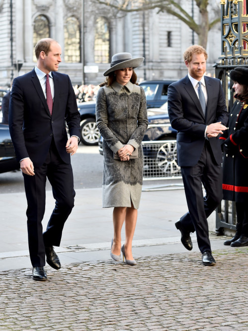 royalwatcher:The British Royal Family attended the annual...