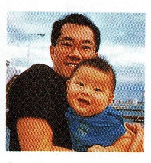 andreluizcirilo:Akira Toriyama author of Dragon Ball and his son...