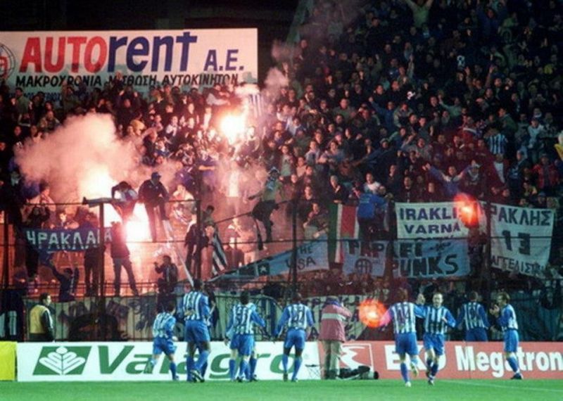 IRAKLIS SALONICA 1908 — Ultras Old School . IRAKLIS 1908 Away Game FCK...