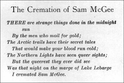 the tale of sam mcgee