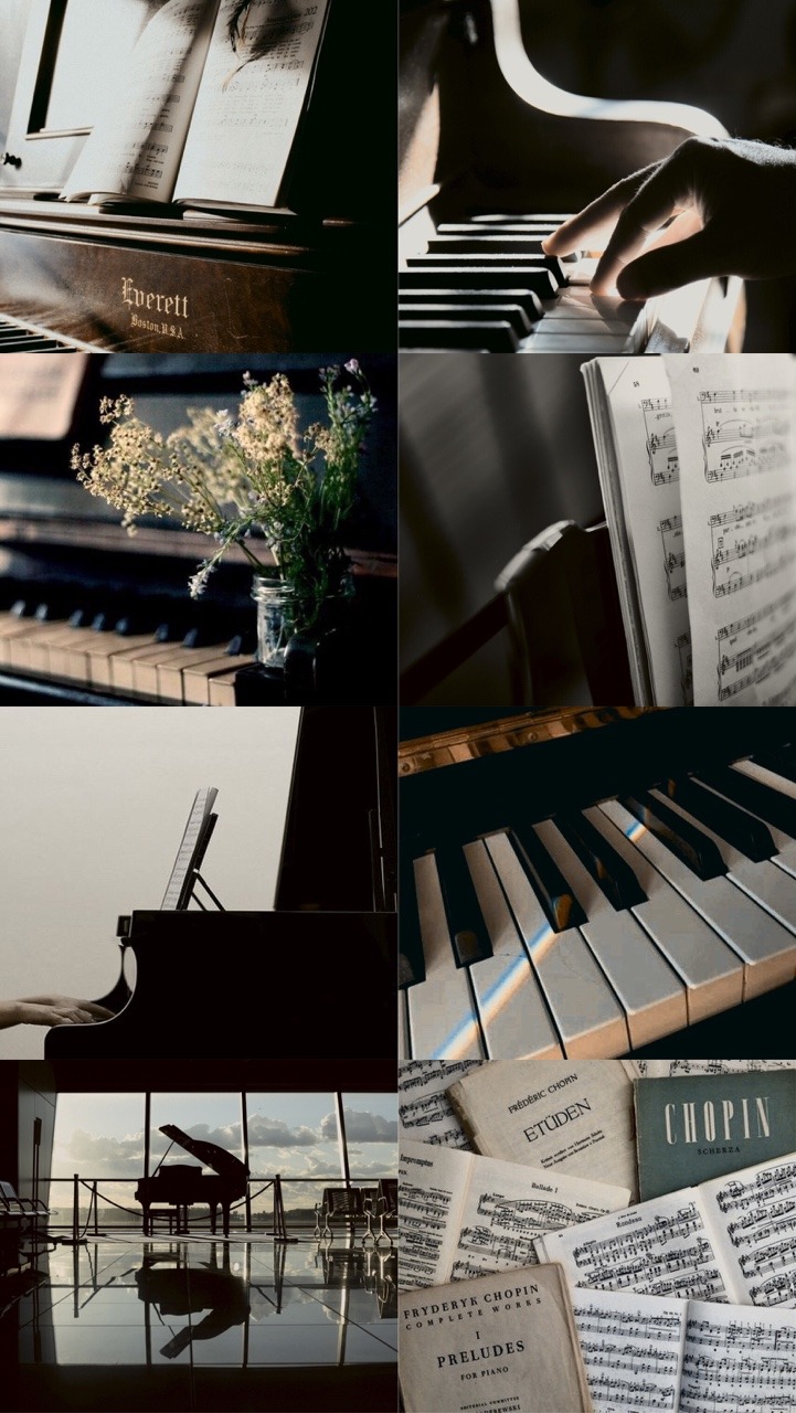 piano aesthetic on Tumblr