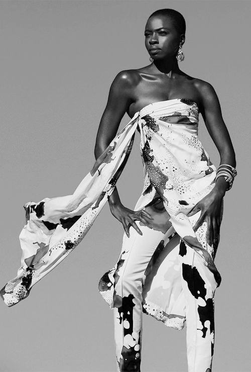 bwbeautyqueens:Danai Gurira photographed for More Magazine by...