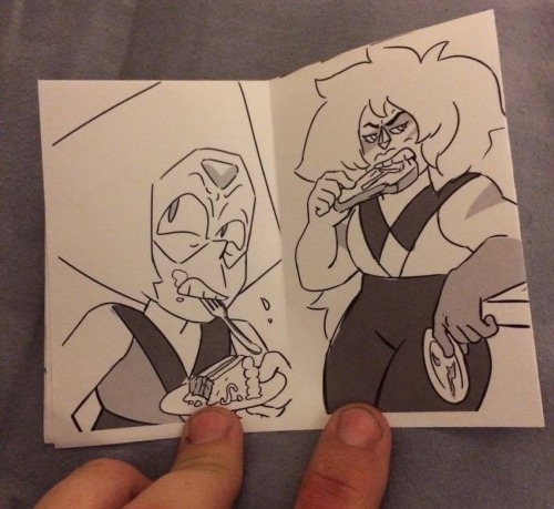 as-warm-as-choco:The Steven Universe “Eatin’ Zine” by...