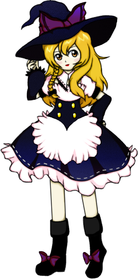 Sunshine Studios • Marisa Kirisame In ZUN Style~ For My Touhou...