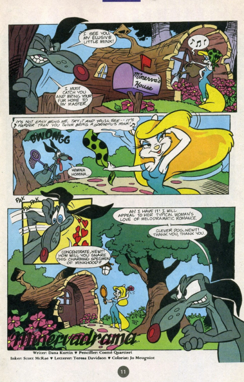 Minerva Mink in Animaniacs #17. - Malt's Reference Emporium