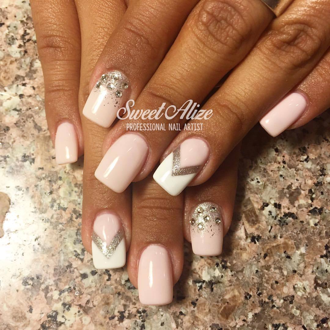 Alize's Nail Artistry — Mixed art in gel polish over ...