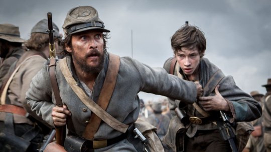 McConaughey plays a soldier for the Confederacy during the Civil War who becomes disillusioned with the South’s cause, flees the battlefield and defiantly declares a safe haven in Jones County, Mississippi. 