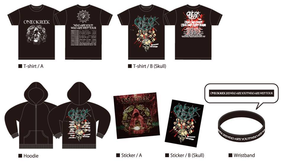 one ok rock merch