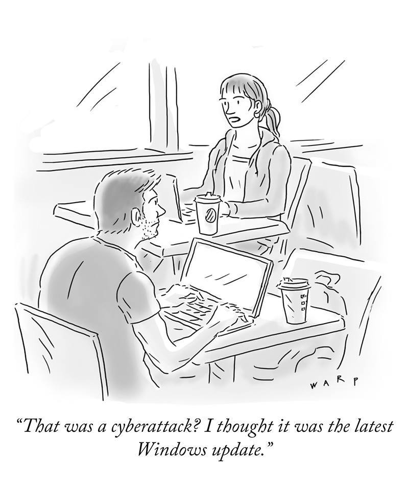 The New Yorker: The latest Windows Update :)