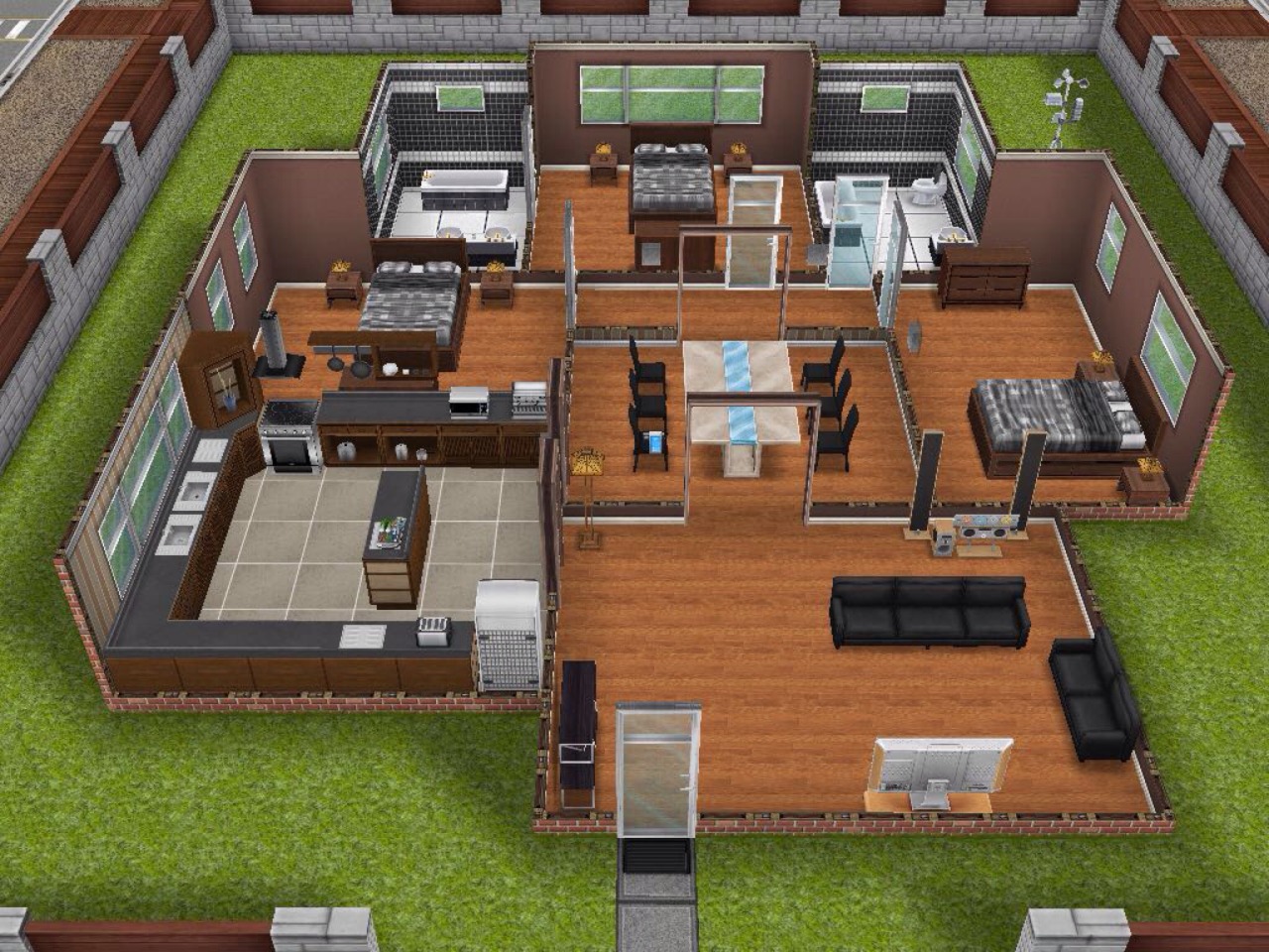 Sims Freeplay House Designs Hunkie