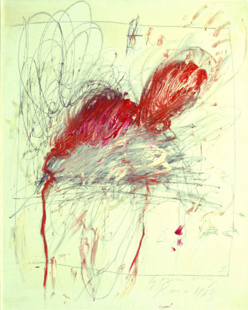 zzzze:Cy Twombly Leda and the Swan, 1963